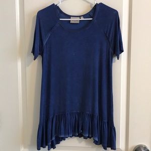 Super soft peplum top